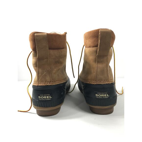 Sorel Men's 12 Waterproof Cheyanne II Lace-Up Cold Weather Duck Boots Winter - Picture 2 of 10